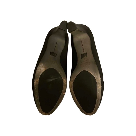 Eileen Fisher Peek Stretch Grosgrain Heels Size 7 - Picture 7 of 7